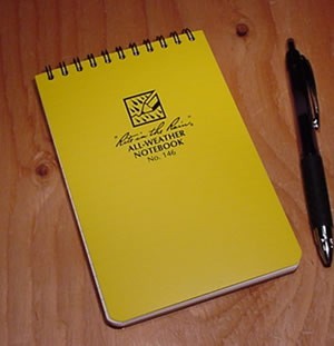 146 : Top Spiral Notebook by Rite In The Rain 