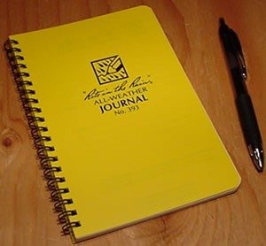 Rite in the Rain 393 weatherproof journal