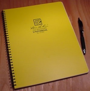 Rite in the Rain 373-MX maxi weatherproof notebook