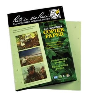 Rite in the Rain 9511 laser paper green