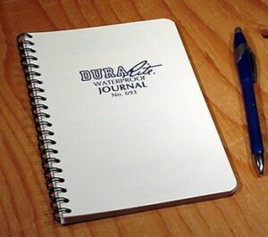 693 : DuraRite Waterproof Notebook