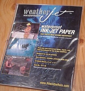 WeatherJet Waterproof Ink Jet Printer Paper - 25