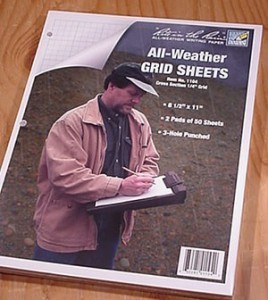 Rite in the Rain 1104 1/4" Graph