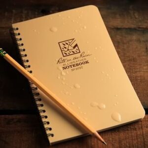 Rite in the Rain 973T : Weatherproof Spiral Notebook - Tan