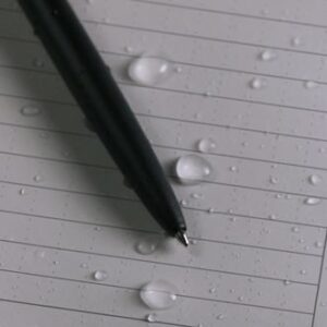 735 : Weatherproof Spiral Notebook / Black