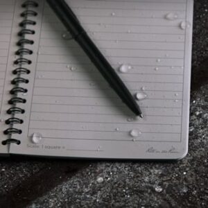 773 : Weatherproof Spiral Notebook / Black