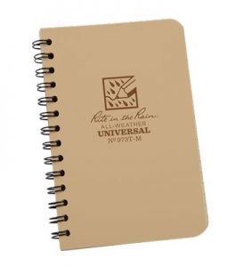 rite in the rain 973t-m mini spiral notebook