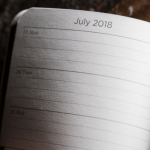 rite in the rain 2018 pocket calendar planner page