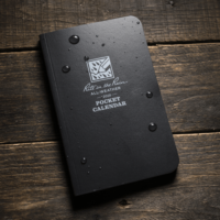 rite in the rain pc2019 weatherproof pocket calendar