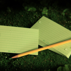 rite in the rain 991 index cards green pencil