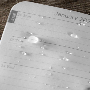 PC2024 pocket calendar by rite in the rain pages