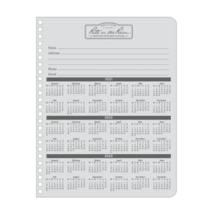 P52-LG large planner calendar page