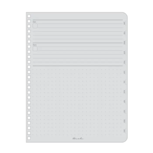 P52-LG large planner calendar page