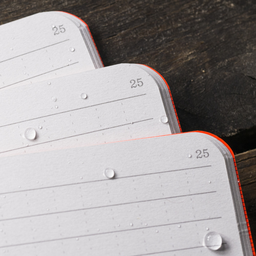 Rite OR71FX orange weatherproof notebook