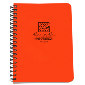 Rite OR73 side spiral weatherproof notebook