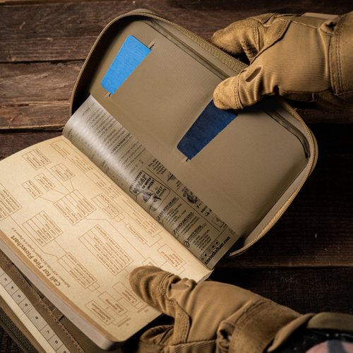inside P980T cover case for field books